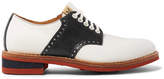 Thumbnail for your product : Visvim Patrician Folk Two-Tone Leather Derby Shoes