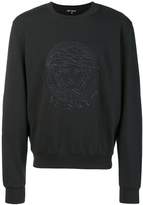 Thumbnail for your product : Versace front logo sweatshirt