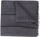 Brunello Cucinelli - écharpe rayée - women - Soie/Polyamide/Cachemire - Taille Unique