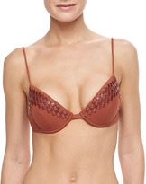 Thumbnail for your product : La Perla Padded Underwire Bikini Top, Cinnamon