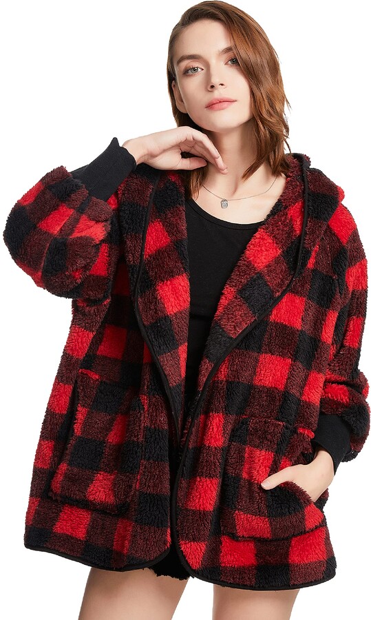 short sleeve red cardigan