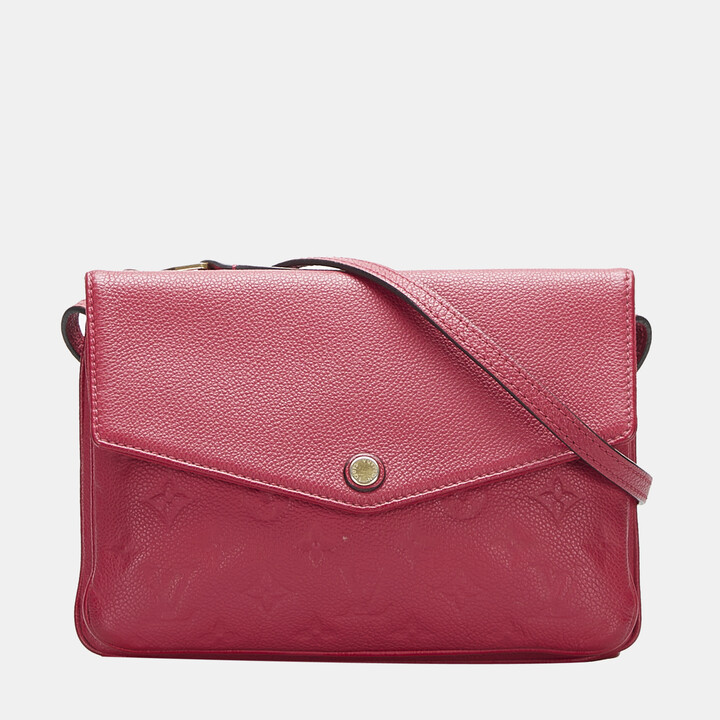 Louis Vuitton Twice Handbag Monogram Empreinte Leather - ShopStyle