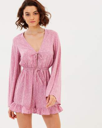 Stars By Dusk Wide Sleeve Playsuit