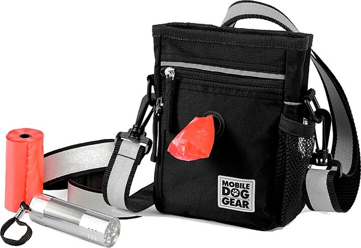 Mobile Dog Gear Day/Night Walking Bag, Black (MDG05)