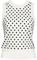 Thumbnail for your product : Marc Jacobs Polka Dot Knit Shell