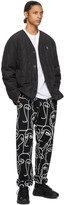 Thumbnail for your product : Marcelo Burlon County of Milan Black Quilted Cross Jacket