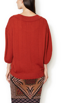 Thumbnail for your product : M Missoni Pointelle Dolman Sleeve Top
