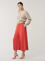 Thumbnail for your product : Diane von Furstenberg Cornelia Wide-Leg Cropped Pants
