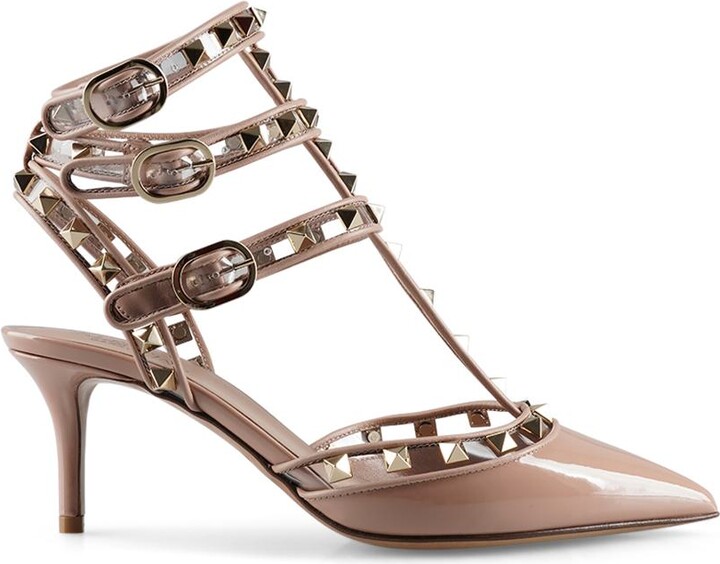 Valentino Rockstud Shoes Nude | ShopStyle