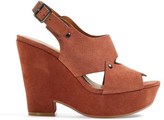 Thumbnail for your product : See by Chloe 'Eva' Cutout Slingback Wedge Sandal