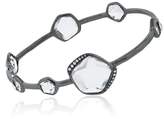 Thumbnail for your product : Ippolita Wicked Sterling Silver with Black Rodium Quartz Diamond Bangle Bracelet