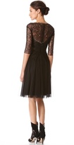 Thumbnail for your product : Monique Lhuillier Melted Lace Cocktail Dress