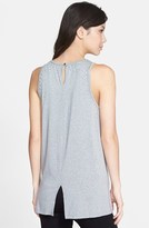 Thumbnail for your product : Vince Camuto Embellished Sleeveless A-Line Top