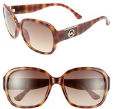 Thumbnail for your product : MICHAEL Michael Kors 'Lydia' 57mm Sunglasses