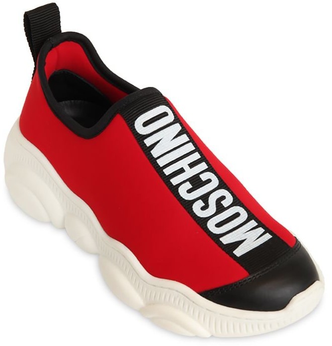 girls moschino trainers