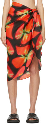 Louisa Ballou Multicolor Lightweight Sarong Skirt