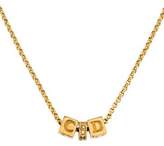 Thumbnail for your product : Christian Dior Crystal Logo Collar Necklace