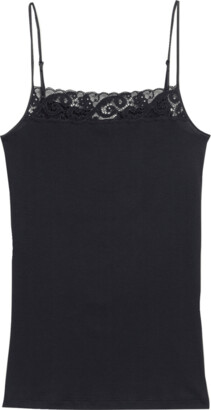 Hanro Moments Lace-Trimmed Camisole