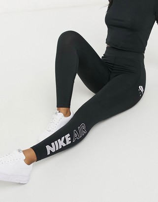 Nike Air Women's High-Waisted Full-Length Split-Hem Leggings. Nike IN