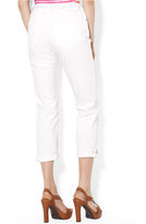 Thumbnail for your product : Lauren Ralph Lauren Cropped Belted Boyfriend Jeans