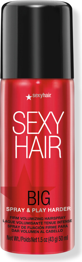 Sexy Hair Travel Size Big Spray & Play Harder Firm Volumizing Hairspray