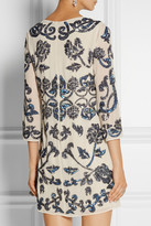 Thumbnail for your product : Needle & Thread Empress sequin-embellished crepe mini dress