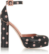 Thumbnail for your product : RED Valentino Polka-dot leather pumps