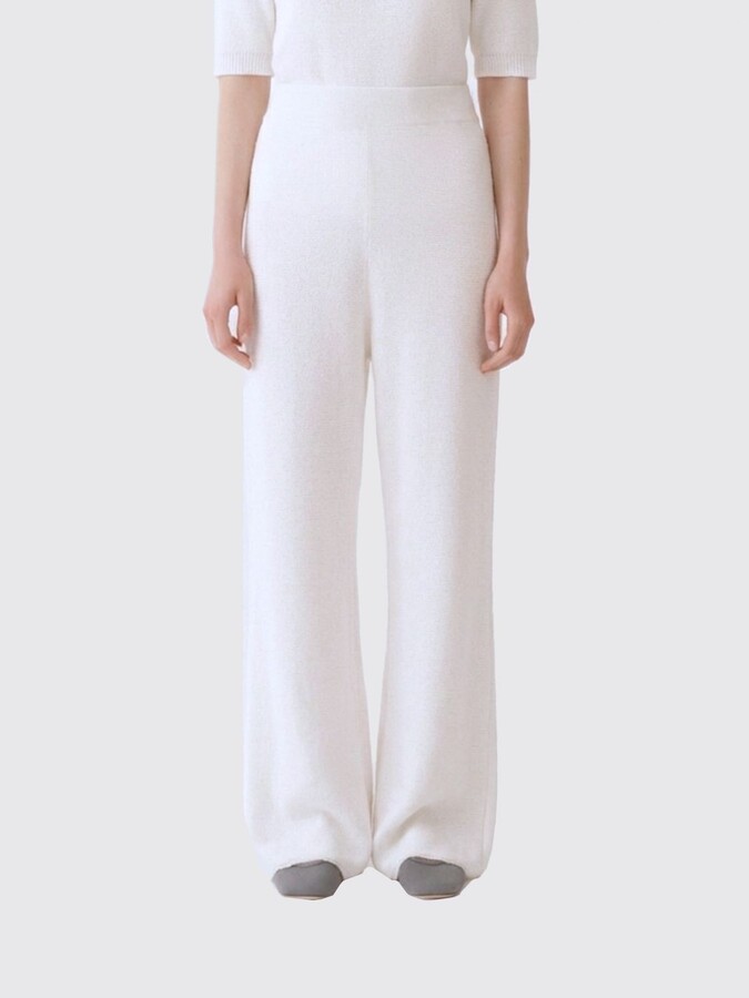 Fabiana Filippi Pants Woman color White