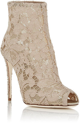 Dolce & Gabbana Women's Lace Ankle Boots