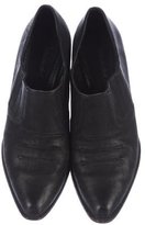 Thumbnail for your product : Jean-Michel Cazabat Leather Pointed-Toe Booties