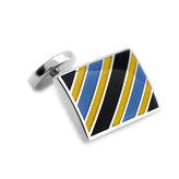 Thumbnail for your product : Thomas Pink Rep Stripe Cufflinks