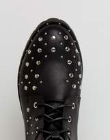 Thumbnail for your product : boohoo Stud Detail Worker Boot