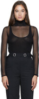 Thumbnail for your product : Proenza Schouler Black White Label Knit Layer Turtleneck