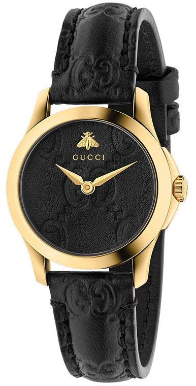 gucci watch black gold