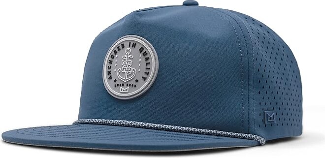 melin Hydro Coronado Anchored Men's Caps Steel Blue : Classic, Polyester/Spandex