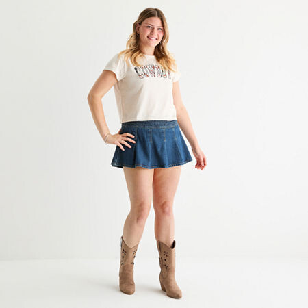 Arizona Womens Pleated Skirt