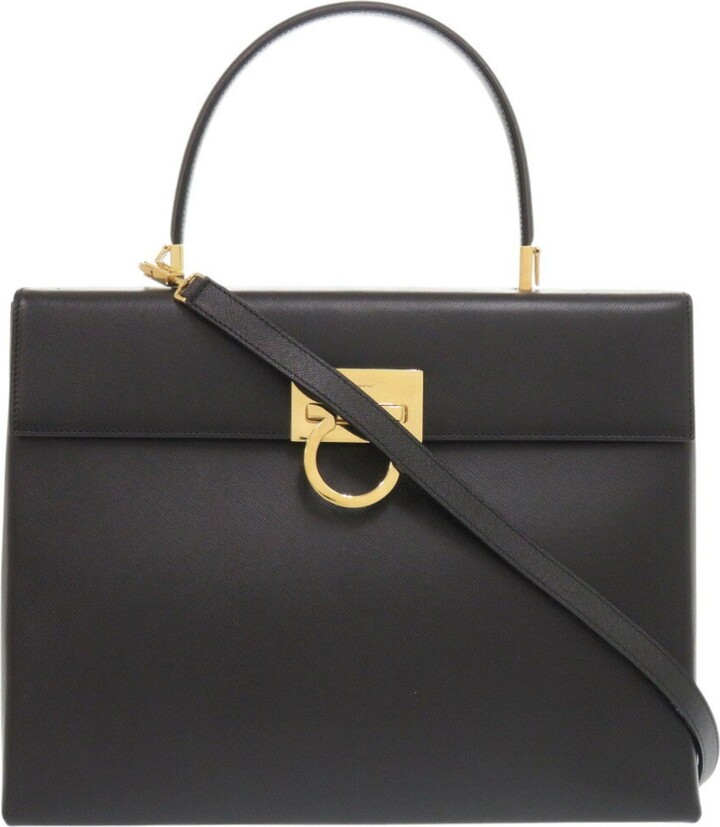 Ferragamo Leather Handbag (Pre-Owned)