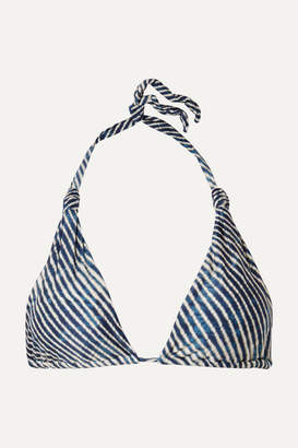 Vix Corales Bia Printed Triangle Bikini Top