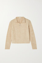 Thumbnail for your product : Skin Mahlia Cotton-blend Terry Sweater - Neutrals