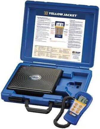 Yellow Jacket 68812 Refrigerant Scale, Electronic, 220 lb