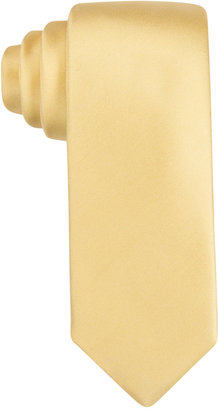 Alfani Men's Yellow 2.75" Slim Tie, Created for Macy's