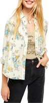 Thumbnail for your product : Free People Hold On to Me Floral Long Sleeve Blouse
