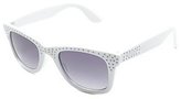 Thumbnail for your product : XOXO Front Row White Sunglasses