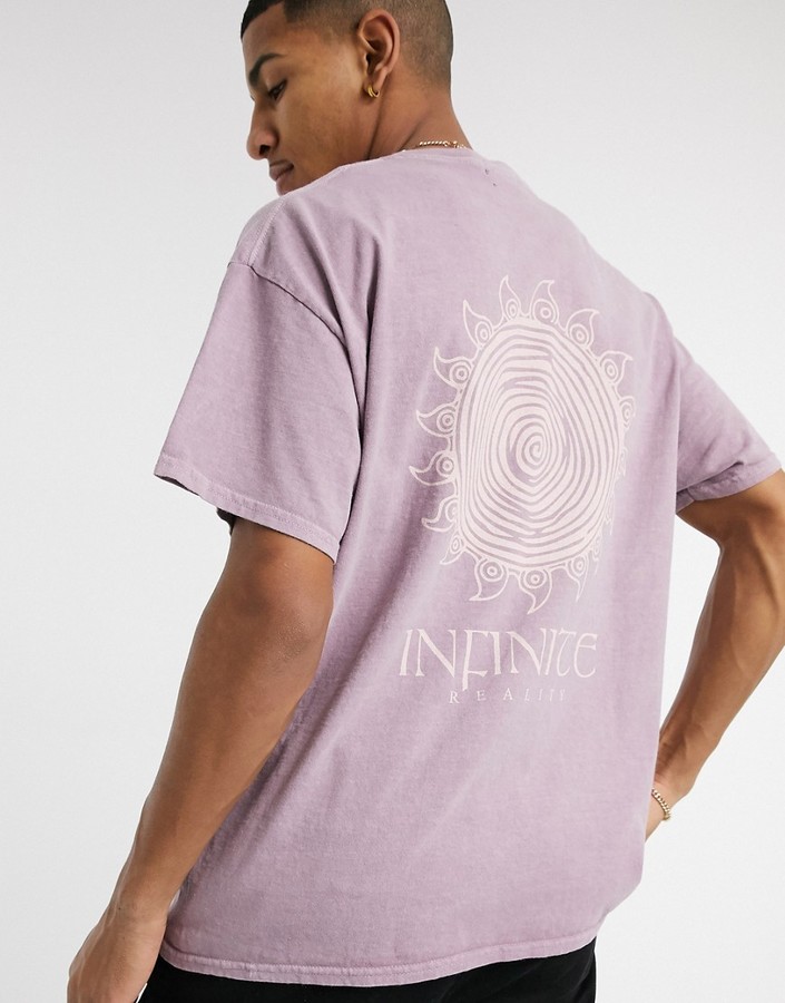 lilac oversize t shirt