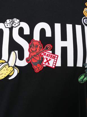 Moschino patch logo T-shirt