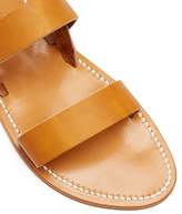 Thumbnail for your product : K. Jacques Barigoule Leather Sandals - Womens - Tan