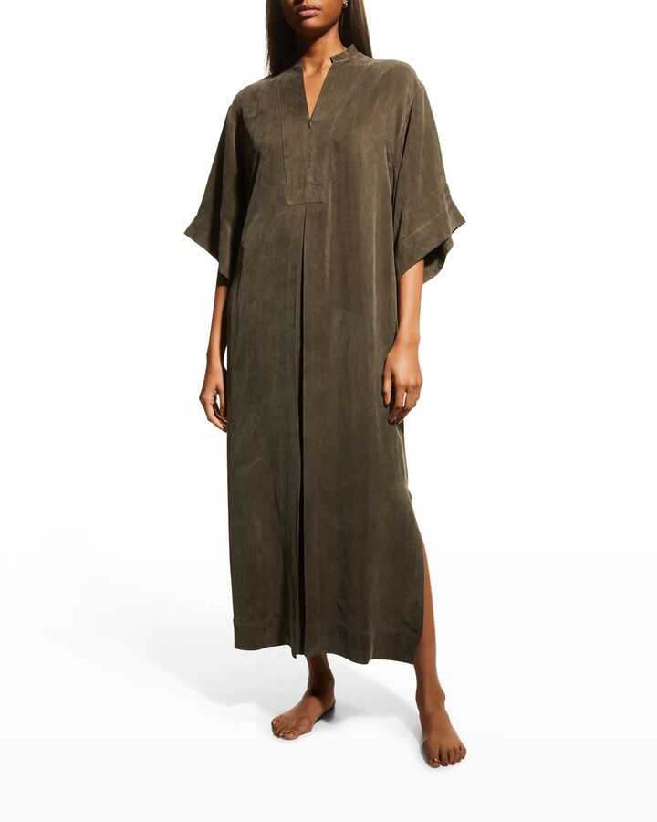 kaftan with front zipper