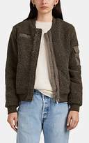 Thumbnail for your product : Barneys New York WOMEN'S SHERPA BOMBER JACKET