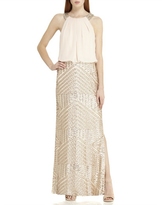 Thumbnail for your product : Vince Camuto Blouson Sequin Gown