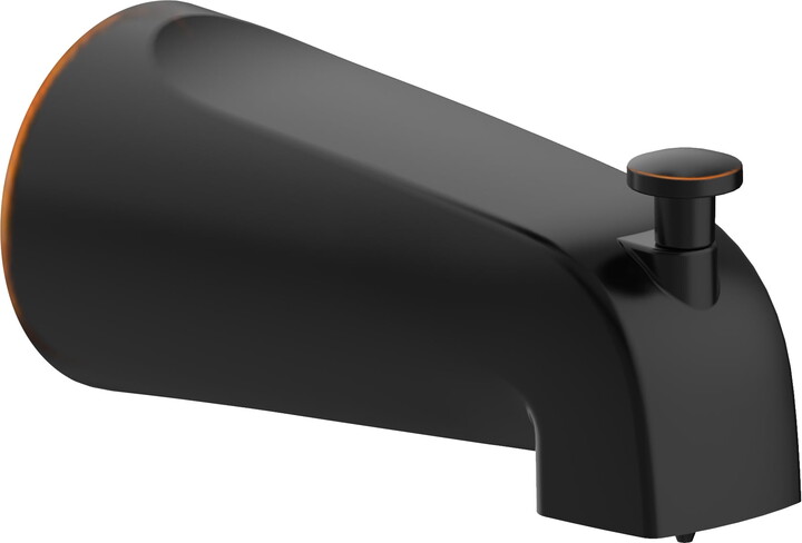 Design House Universal Slip-On Bath Tub Diverter Spout with Pull Up Control